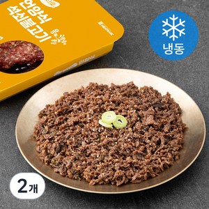 요리락 언양식 석쇠 불고기 (냉동), 2개, 400g