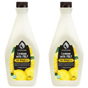포모나 레몬 톡톡베이스, 1.2kg, 2개