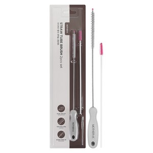 마더케이 빨대 세척솔 2종, 화이트, 1세트