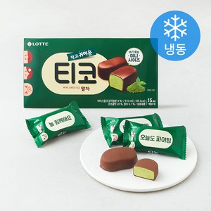 롯데웰푸드 티코 말차 (냉동), 15개입, 34ml, 1개