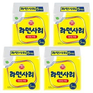 오뚜기 라면사리 110g, 20개, (5개입 X 4개)