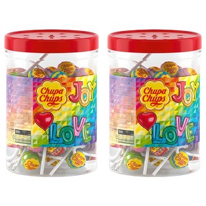 츄파춥스 농심 미니튜브 50p, 550g, 2개