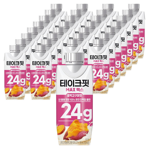테이크핏 맥스 호박고구마맛 상품군, 250ml, 72개