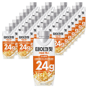 테이크핏 맥스 고소한맛 프로틴, 250ml, 48개