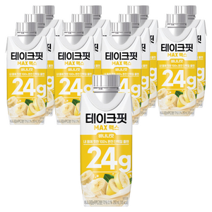 테이크핏 맥스 드링크믹스 RTD, 250ml, 12개