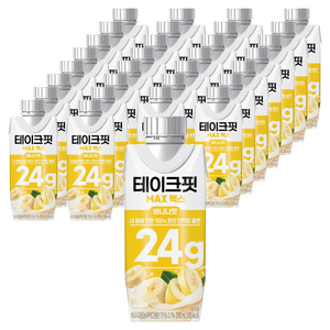 테이크핏 맥스 바나나맛 프로틴, 250ml, 48개