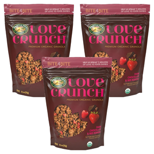 러브크런치 다크초코 앤 베리 시리얼, 325g, 3개