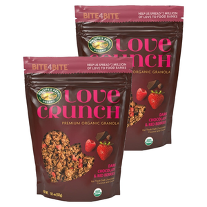 러브크런치 다크초코 앤 베리 시리얼, 325g, 2개