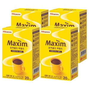 맥심 모카골드 마일드 아메리카노 블랙