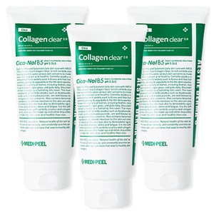 메디필 그린 시카 콜라겐 클리어 젤클렌저 2.0, 300ml, 3개