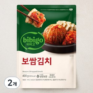 비비고 보쌈김치, 400g, 2개