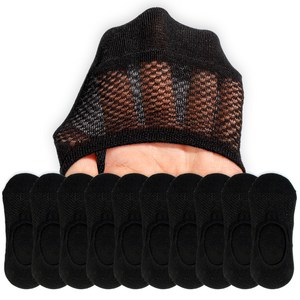 삭스팩토리 여성용 시원한 빅망사 페이크삭스 10켤레 세트