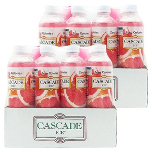 캐스케이드 스파클링 핑크 자몽에이드, 509ml, 24개