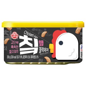 오뚜기 칰햄 블랙페퍼, 200g, 1개