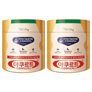 에치와이 야쿠르트 프로바이오틱스 유산균, 120g, 2개