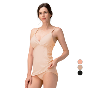 뉴니끄 여성용 면모달 원터치 솔리드 수유 캐미솔