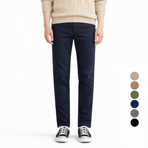 가이스토리 남성용 스판 빅사이즈 와이즈 면바지