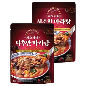 차오차이 시추안 마라탕, 500g, 2개