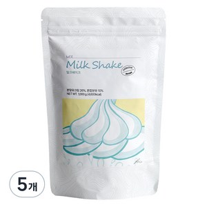 베오베 밀크쉐이크 파우더, 1kg, 5개