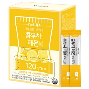 저스틱 콤부차 레몬 분말스틱