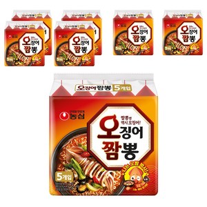 농심 오징어짬뽕, 35개, (5개입 X 7팩)