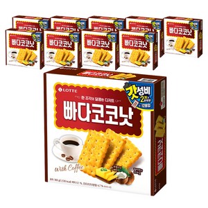 롯데웰푸드 빠다코코낫 오리지날, 300g, 10개