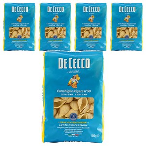 데체코 꼰길리에 파스타, 500g, 5개