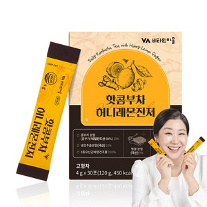 비타민마을 허니레몬진저 핫 콤부차, 4g, 30개입, 1개