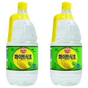 오뚜기 화이트 식초, 1.8L, 2개