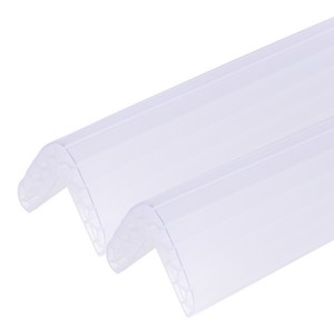 아가드 벌집 에어쿠션 PVC 모서리 보호대, 대형(폭 57mm ..., 투명, 2개