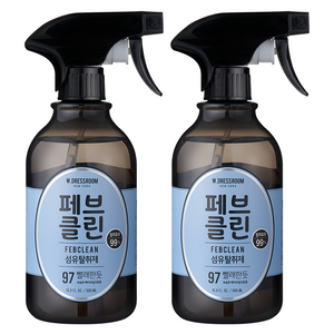 더블유드레스룸 페브클린 섬유탈취제 본품, 500ml, 2개