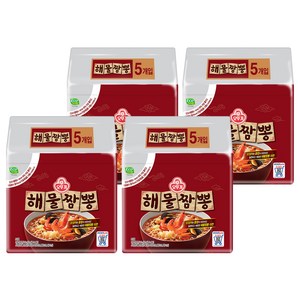오뚜기 해물짬뽕 120g, 20개, (5개입 X 4팩)