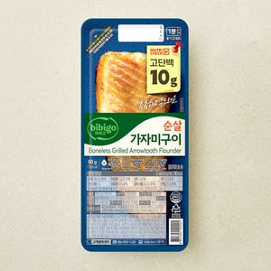 비비고 순살 가자미구이 (냉장), 60g, 1개