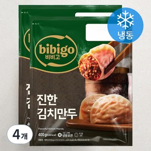 비비고 진한 김치만두 (냉동), 400g, 4개