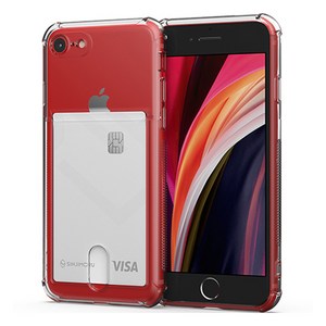 신지모루 범퍼 강화 4DX 에어팁 카드 수납 휴대폰 케이스
