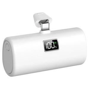 YINTO 도킹형 고속충전 PD 20w 일체형 휴대용 미니 보조배터리 C타입