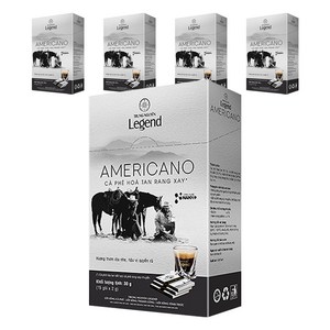 쭝웬레전드 아메리카노 원두커피믹스, 2g, 15개입, 5개