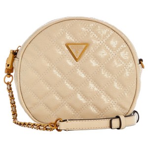 게스 여성용 줄리 퀼팅 라운드 미니백 HO3A3A2