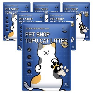 펫샵 고양이 New 프리미엄 두부 모래 1.8mm