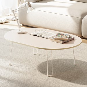 코멧 홈 국내생산 7파이 타원형 접이식 900*600 테이블