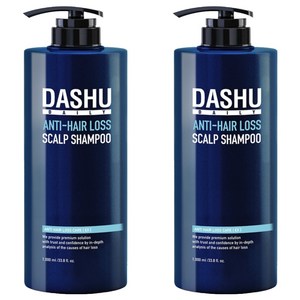 다슈 데일리 한방 두피 골드 샴푸 EX, 1L, 2개