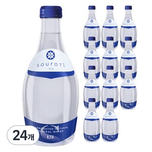 샤로티 스파클링 워터 플레인, 250ml, 24개