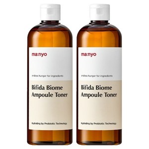 마녀공장 비피다 바이옴 앰플 토너, 400ml, 2개