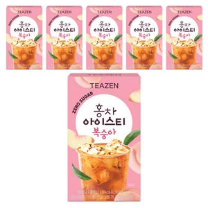 티젠 홍차 아이스티 복숭아