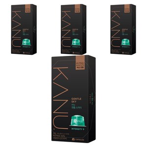 카누 젠틀 스카이 캡슐커피, 9.5g, 10개입, 4개