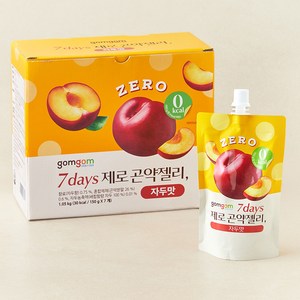 곰곰 7days 제로 곤약젤리 자두맛