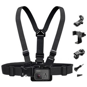 코스넬 스마트폰 겸용 가슴 착용 촬영 거치대 30 x 35 cm