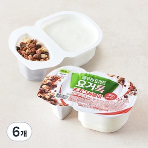 풀무원 다논 요거톡 초코그래놀라 2개입, 129g, 6세트
