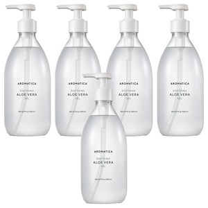 아로마티카 수딩 알로에 베라 젤, 500ml, 5개