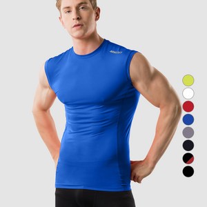 아르메데스 남성용 냉감 기능성 쿨 언더레이어 민소매나시 AR-121